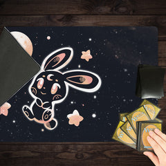 Bunny In The Stars Playmat