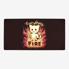 Everything Is On Fire Playmat