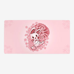 Spring Blossom Bunny Playmat