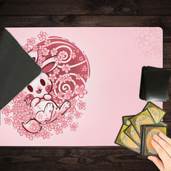 Spring Blossom Bunny Playmat