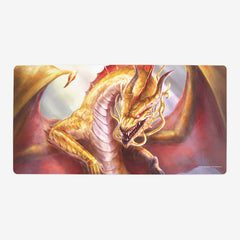 Adult Gold Dragon Playmat