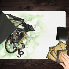 Young Black Dragon Playmat