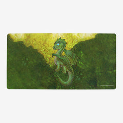 Green Wyrmling Dragon Playmat