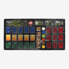 Splendor Trading Post Cities Playmat