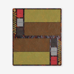 Lava Zones Two Player Mat