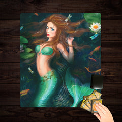 Red-Haired Mermaid Two Player Mat