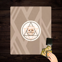 Tri-Skull Two Player Mat