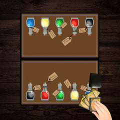 Gathering Potions Two Player Mat