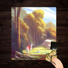 Lotus Quest Forest Two Player Mat