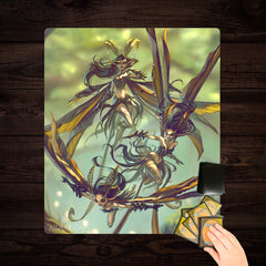 The Bellefeuille Triplets Two Player Mat