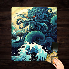The Old One Among Waves Two Player Mat
