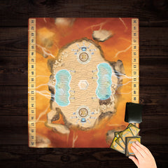 Nupten Map Skytear Ashen Pass Two Player Mat