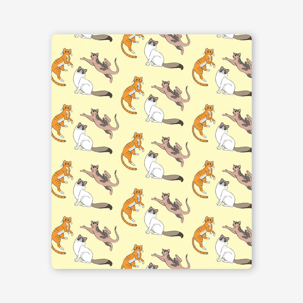 Skinny, Floofy, Nakey Two Player Mat