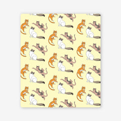 Skinny, Floofy, Nakey Two Player Mat