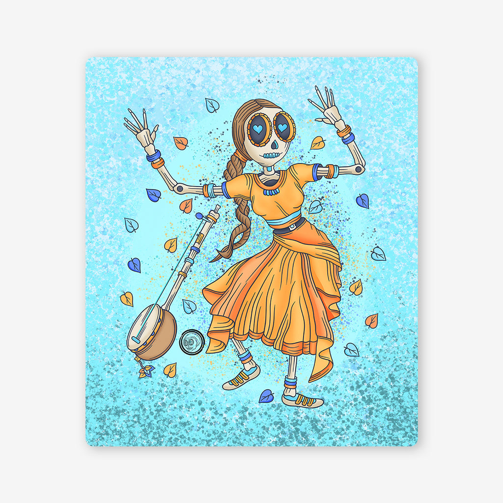 The Indian Dancer Two Player Mat