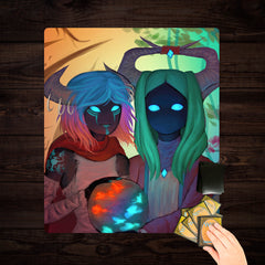 Priestesses of the Ancients Two Player Mat