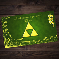 It's Dangerous Playmat