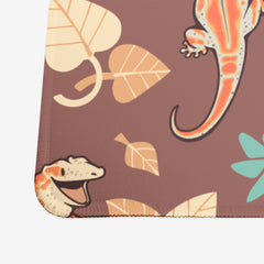 Autumn Geckos Extended Mousepad