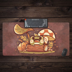 Fall Frog Extended Mousepad