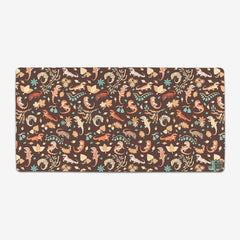 Autumn Geckos Extended Mousepad