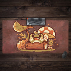Fall Frog Extended Mousepad