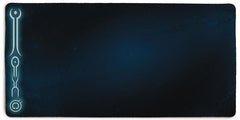 Blue Walker Runes Extended Mousepad