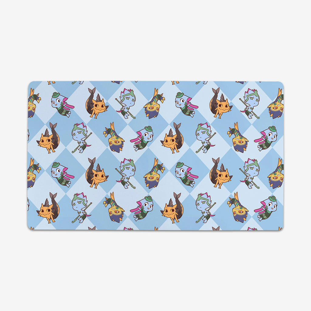 Merfolk Pattern Playmat