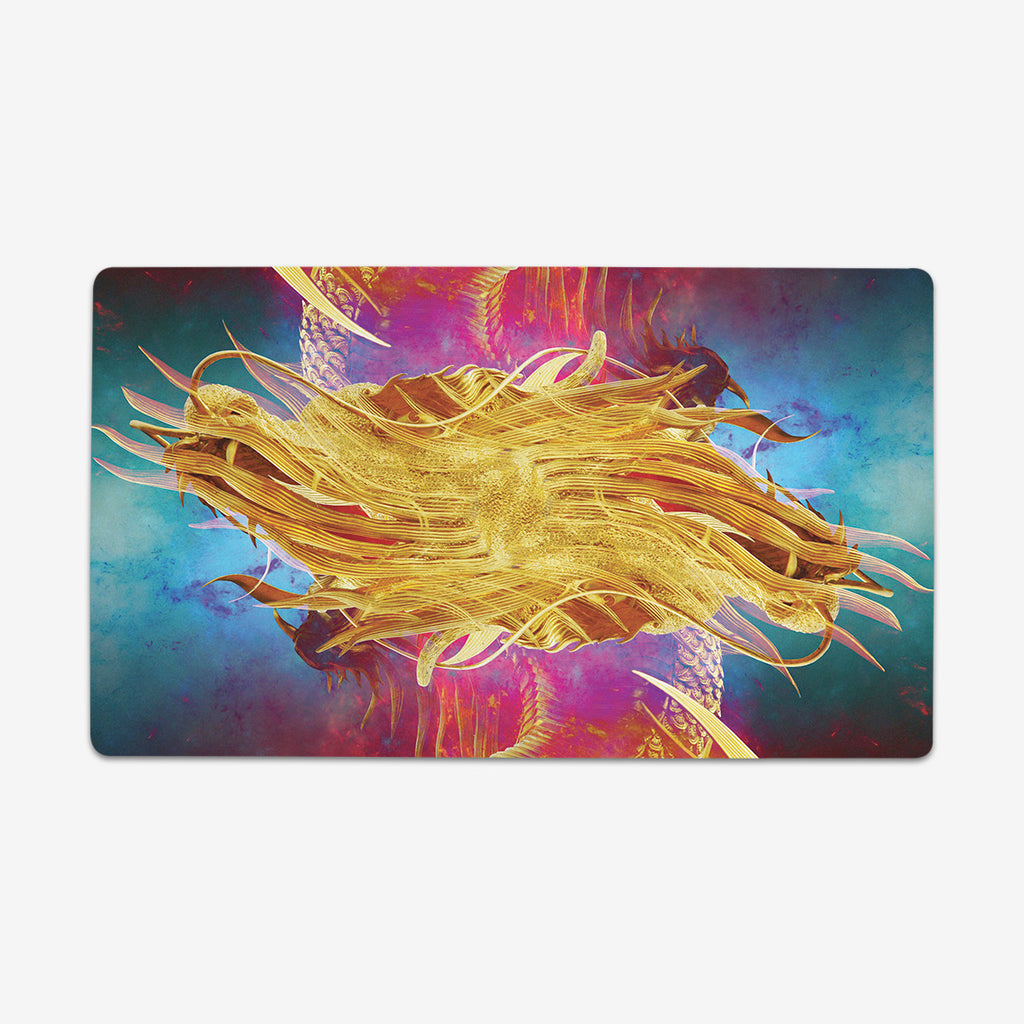 The Golden Dragons Playmat