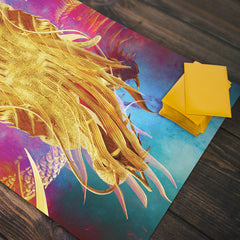 The Golden Dragons Playmat