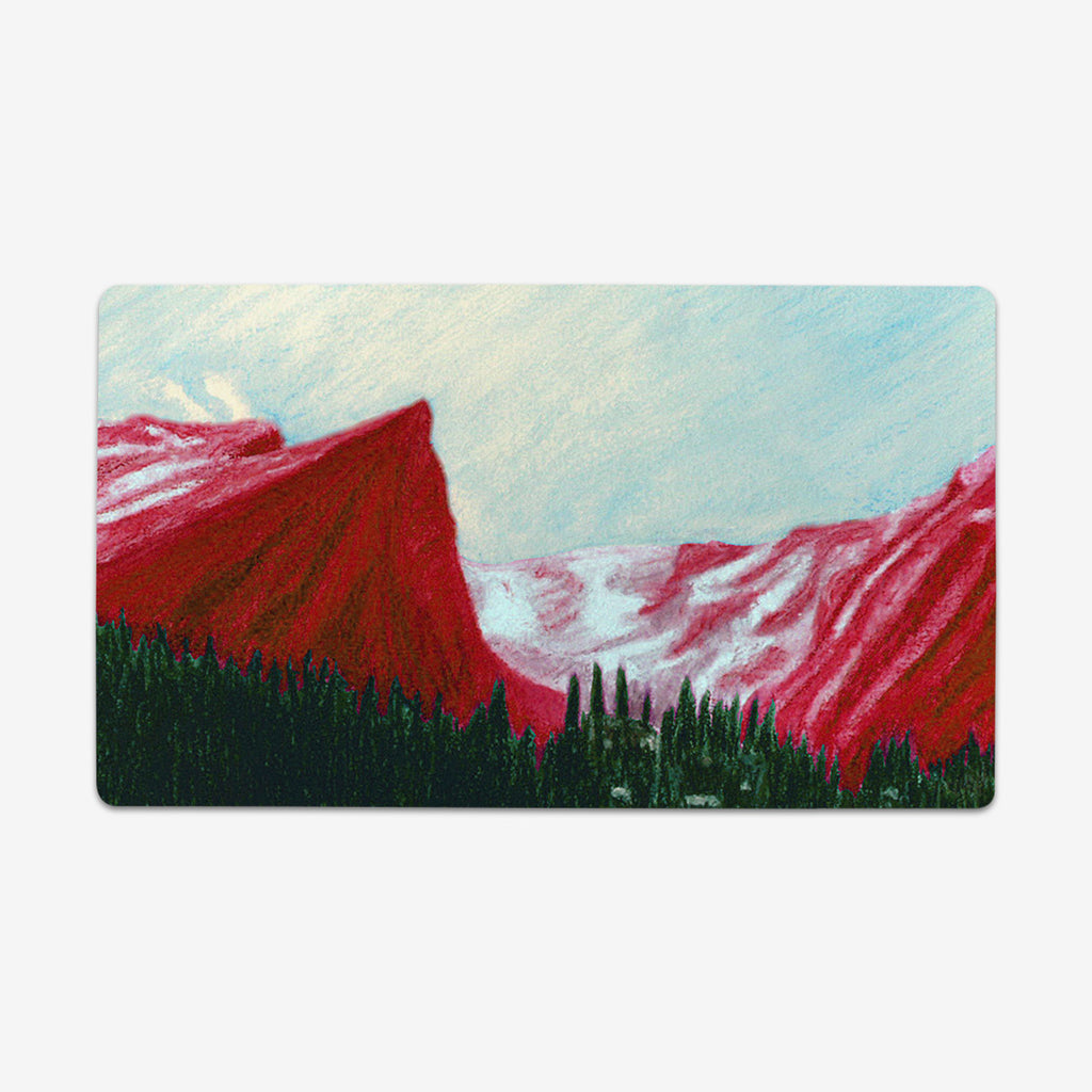 Crimson Mountain Playmat