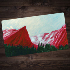 Crimson Mountain Playmat