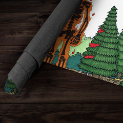 Fire Skeleton Playmat