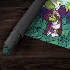 Lizard Wizard Says No Playmat