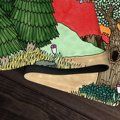The Red Forest Playmat