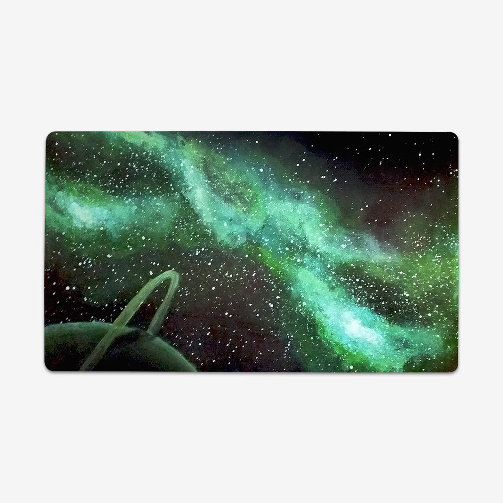 Green Galaxy Playmat