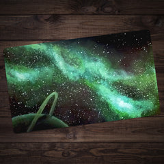 Green Galaxy Playmat