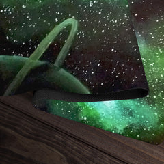 Green Galaxy Playmat