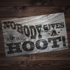 Nobody Gives A Hoot! Playmat