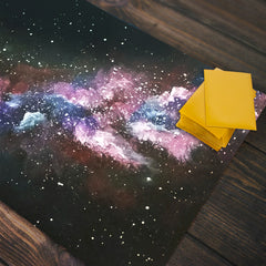 Purple Galaxies Playmat