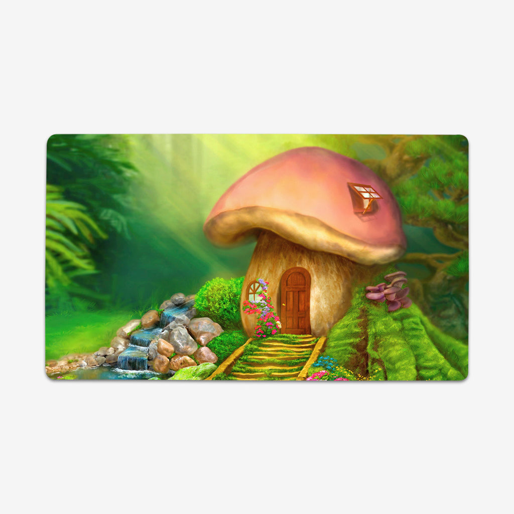 Mushroom Cottage Playmat