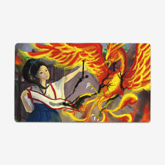 Chinese Legendary Creature Vermillion Bird Playmat