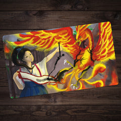 Chinese Legendary Creature Vermillion Bird Playmat