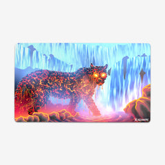 Waterfall Lava Cat Playmat
