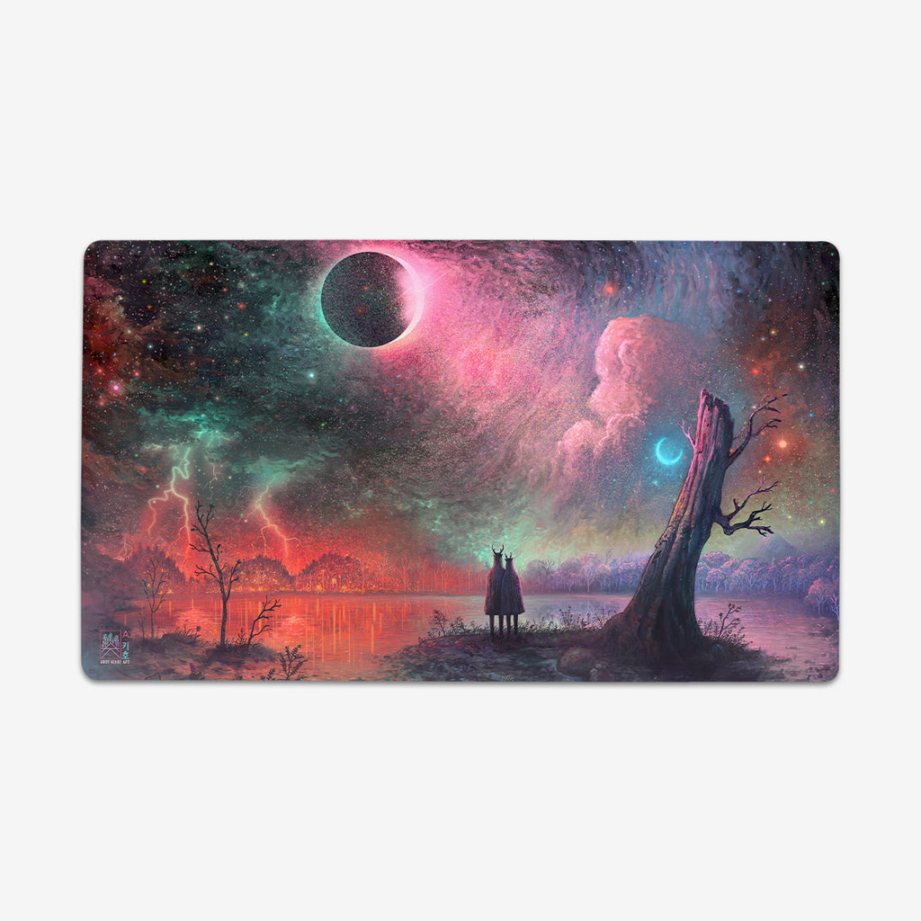 Together Through the Shifting Tides Thin Desk Mat