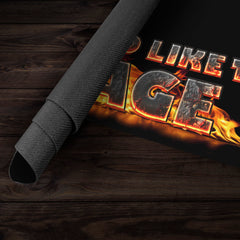 I Would Like to Rage Playmat