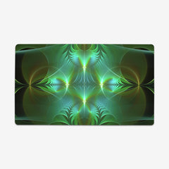 Aqua Cross And Circles Playmat