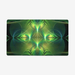 Aqua Cross And Circles Playmat