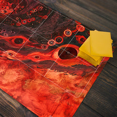River of Flame Playmat