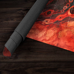 River of Flame Playmat