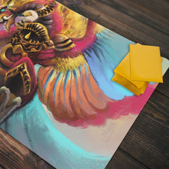 Fire King Garunix Playmat